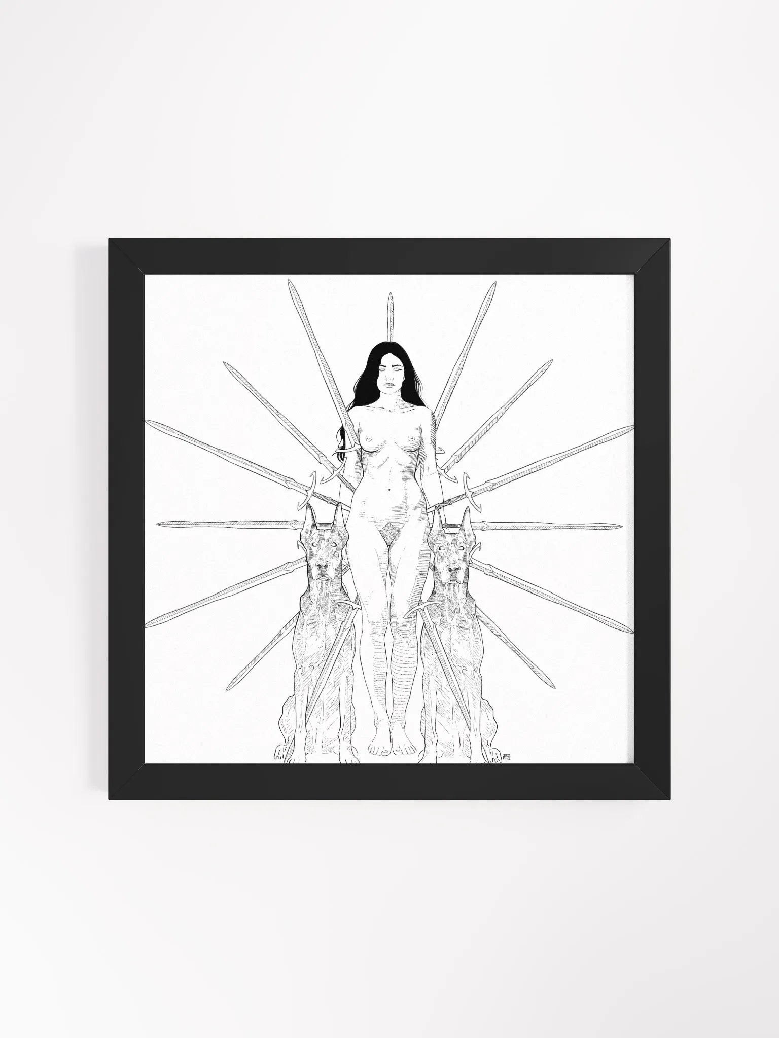 Guardian - Framed Matte Poster product image (1)