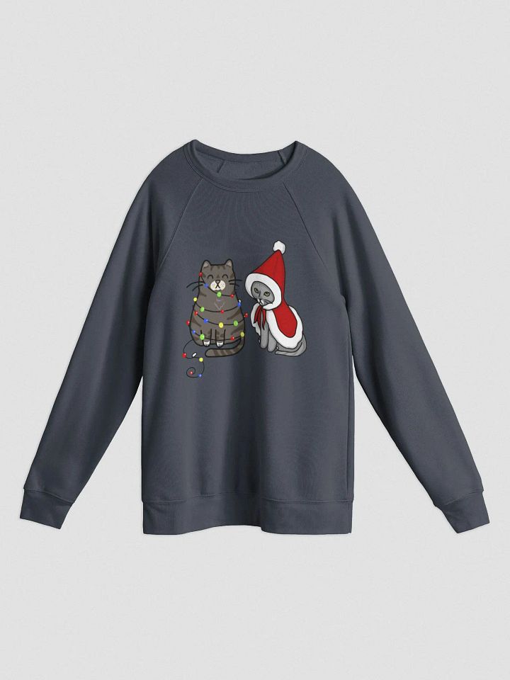 Festive Kitties Sponge Sweatshirt product image (1)