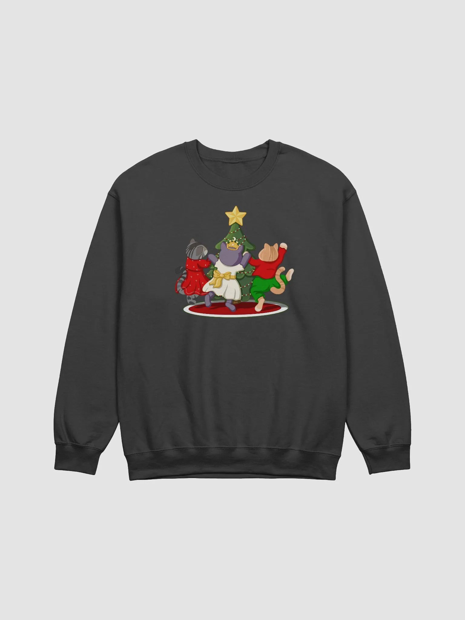 Merry Catmas! Gildan Sweatshirt product image (1)