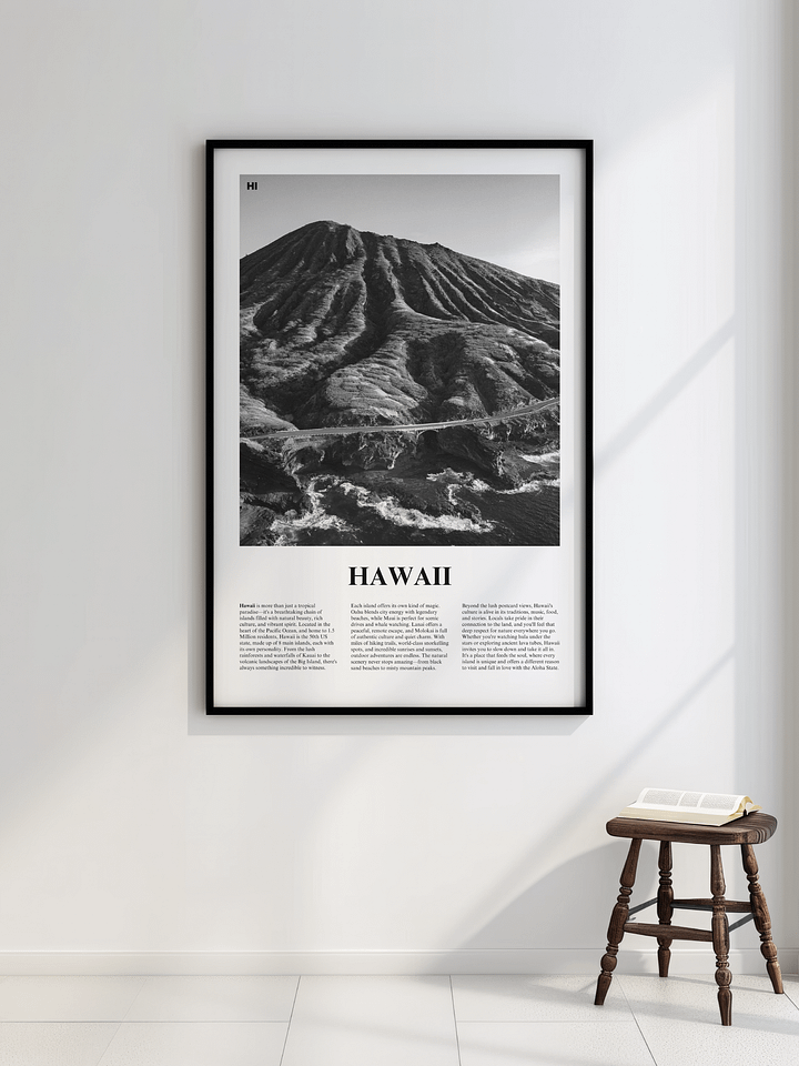 Hawaii 02 Newspaper Poster product image (7)