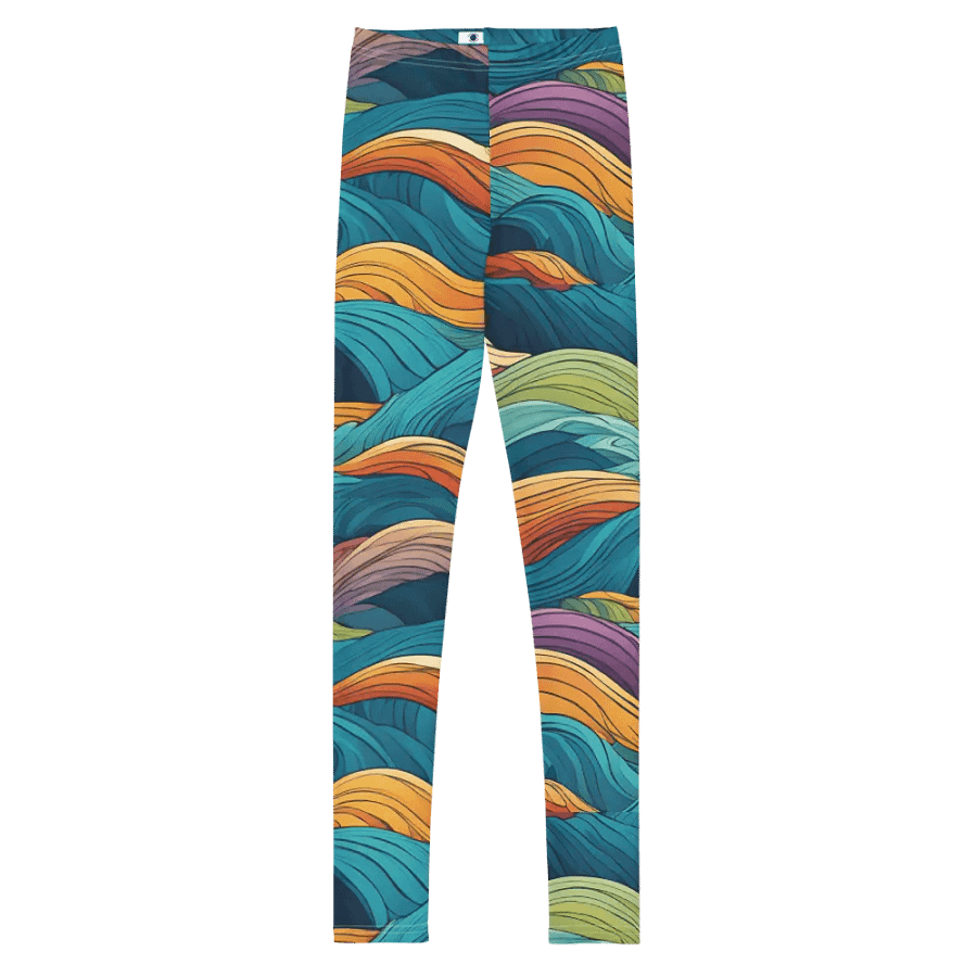 Ripple Rave Youth Leggings product image (3)