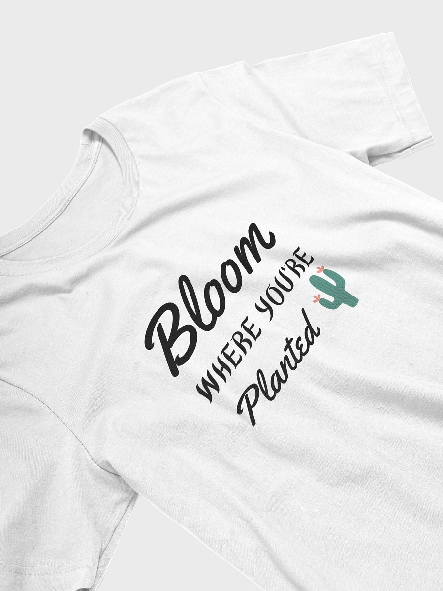 Cactus Whispers Bella+Canvas T-Shirt product image (3)
