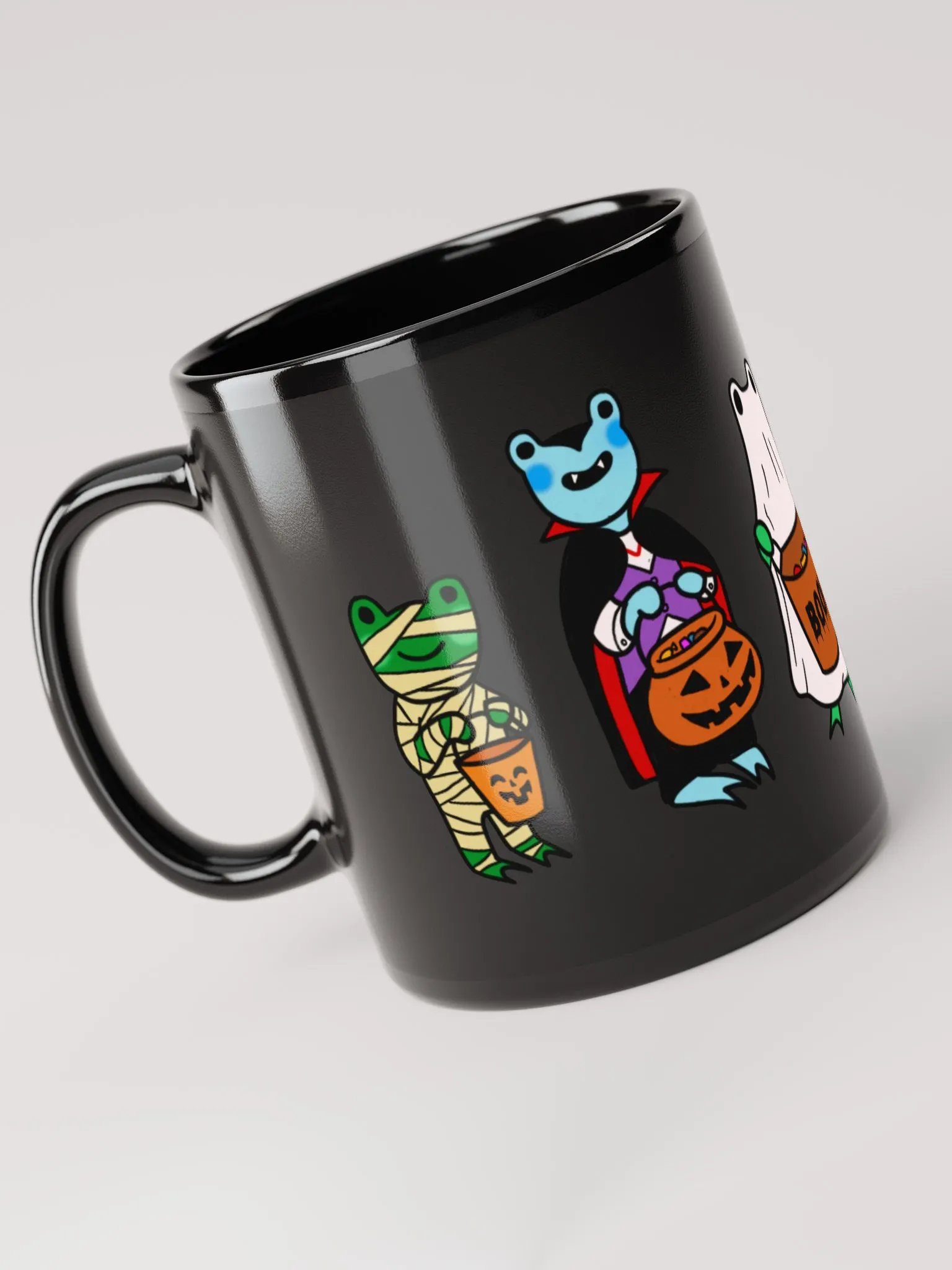Frogoween Wrap-Around Glossy Mug product image (3)