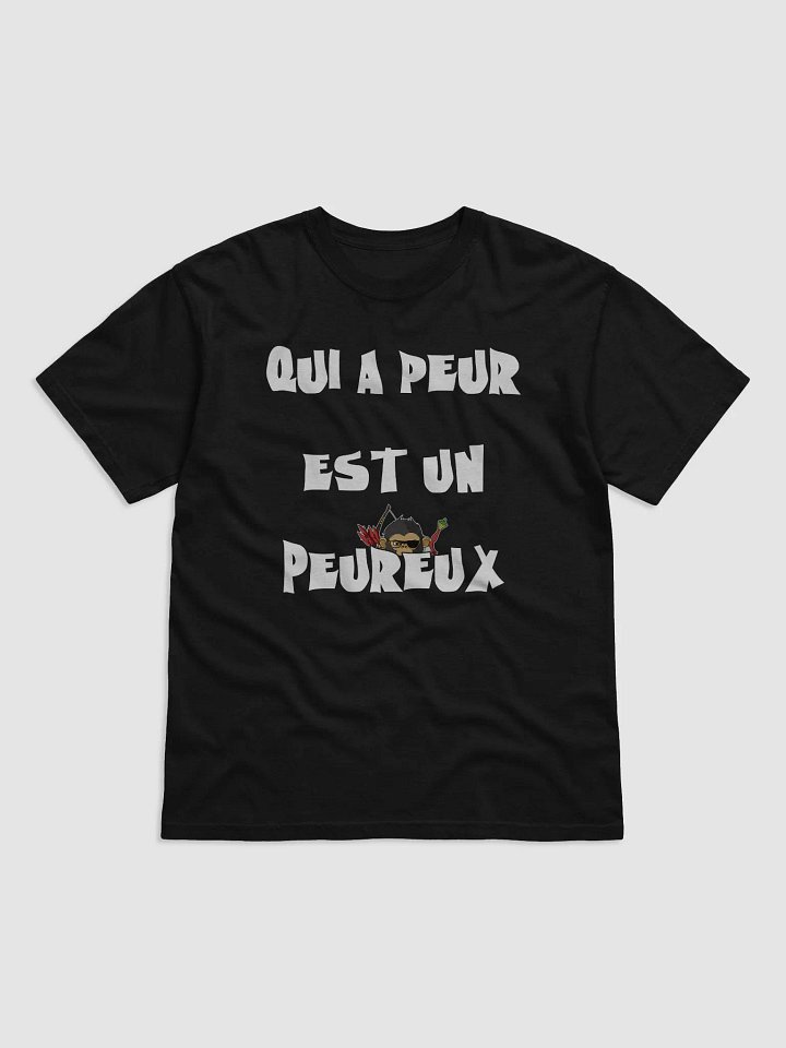 T-shirt Qui a peur (logo) product image (1)