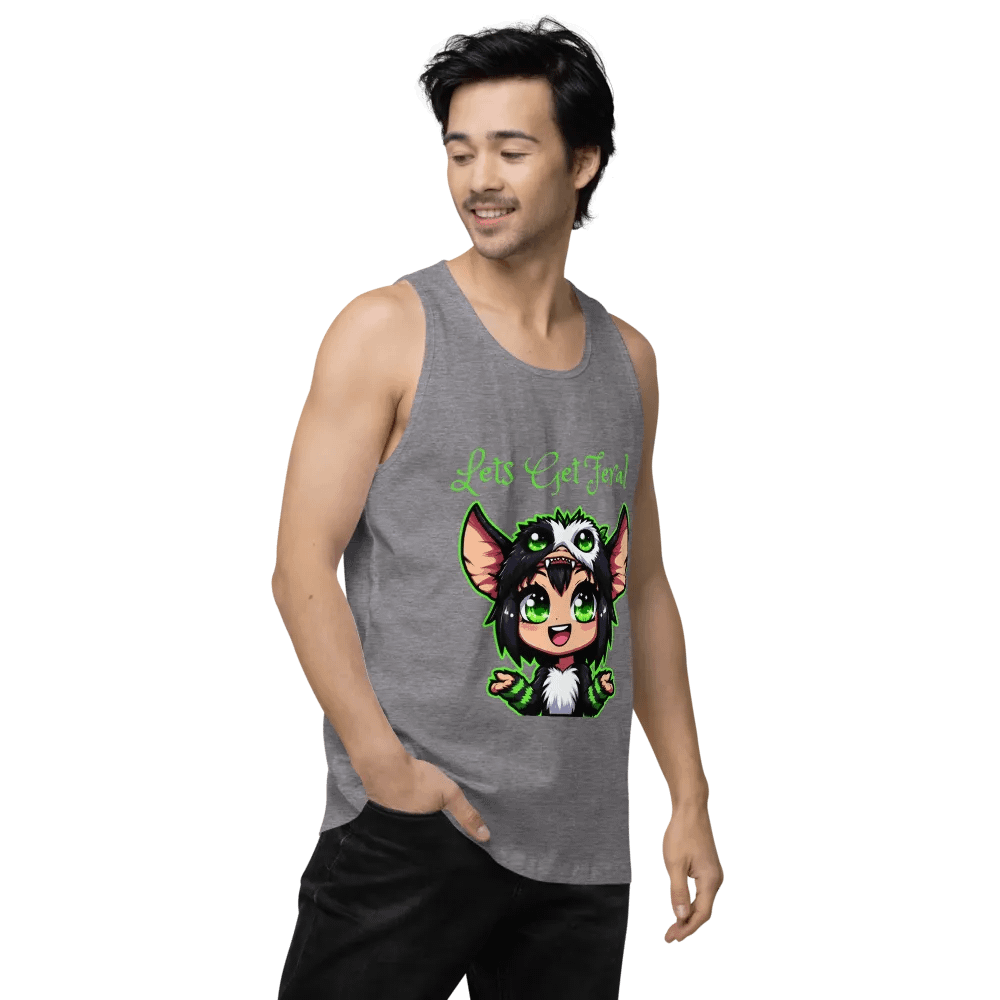 lets get feral mens premium tank product image (3)