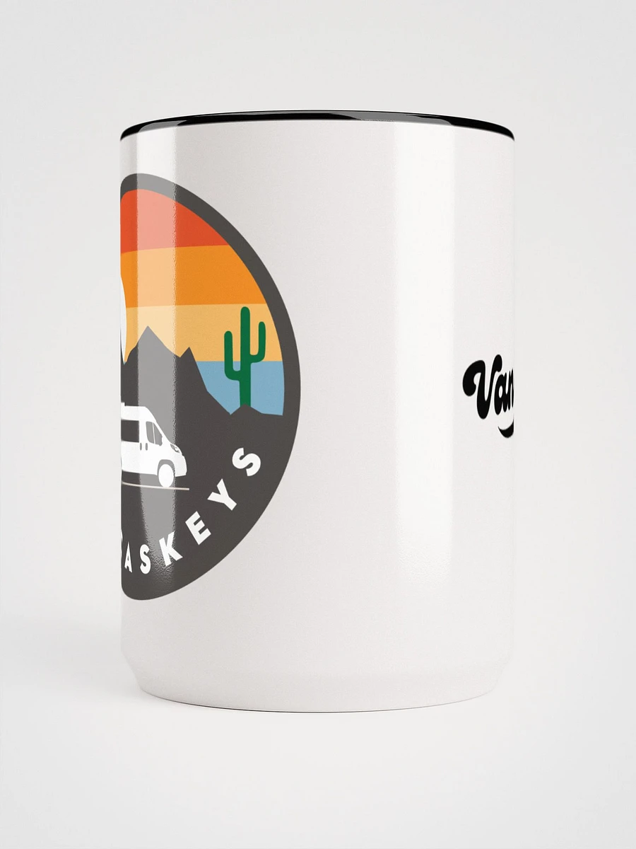 15oz. Coffee Mug (Black Two Logos) product image (5)