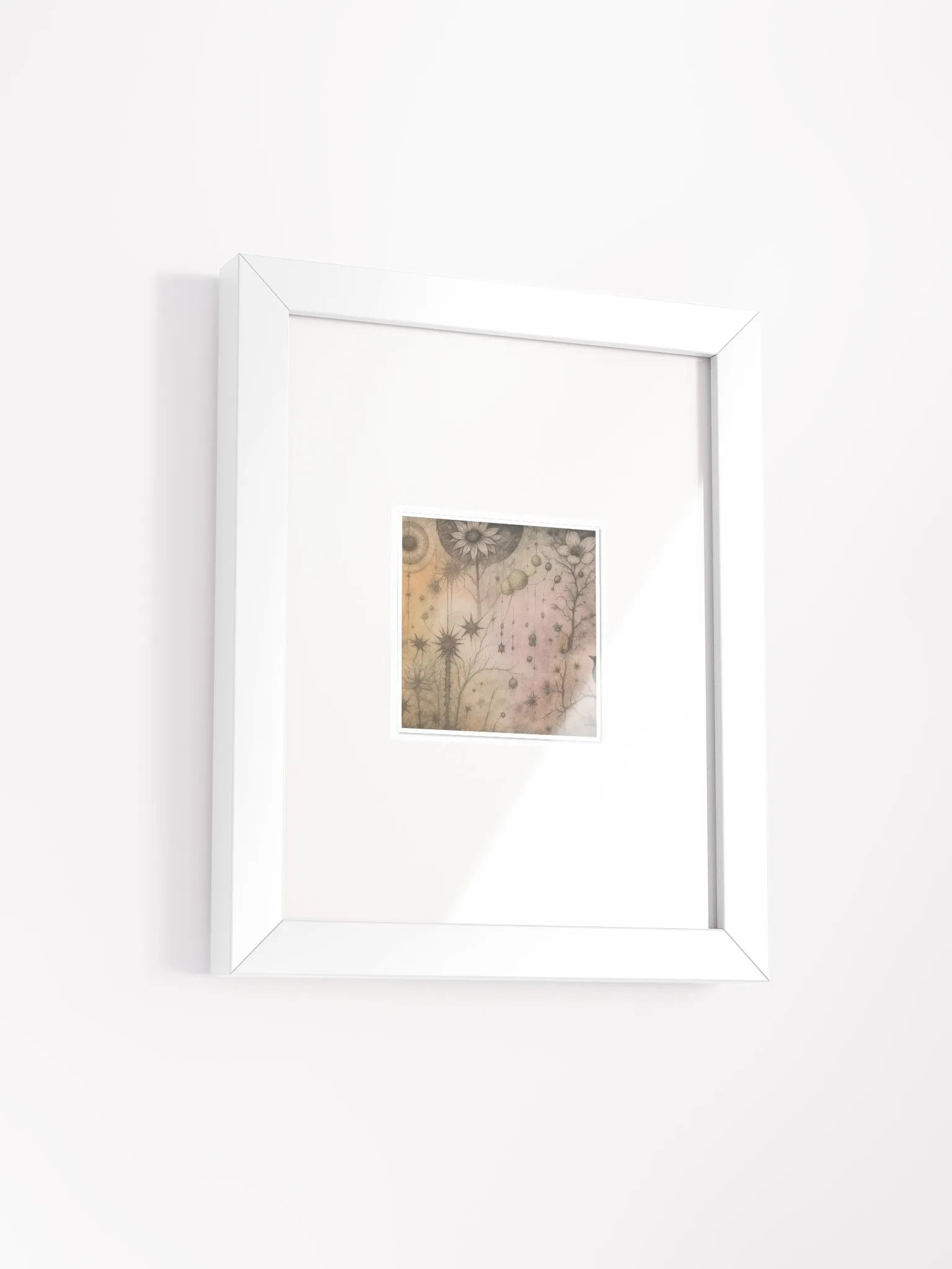The Secret Garden Sketchbook Artprint Framed product image (2)