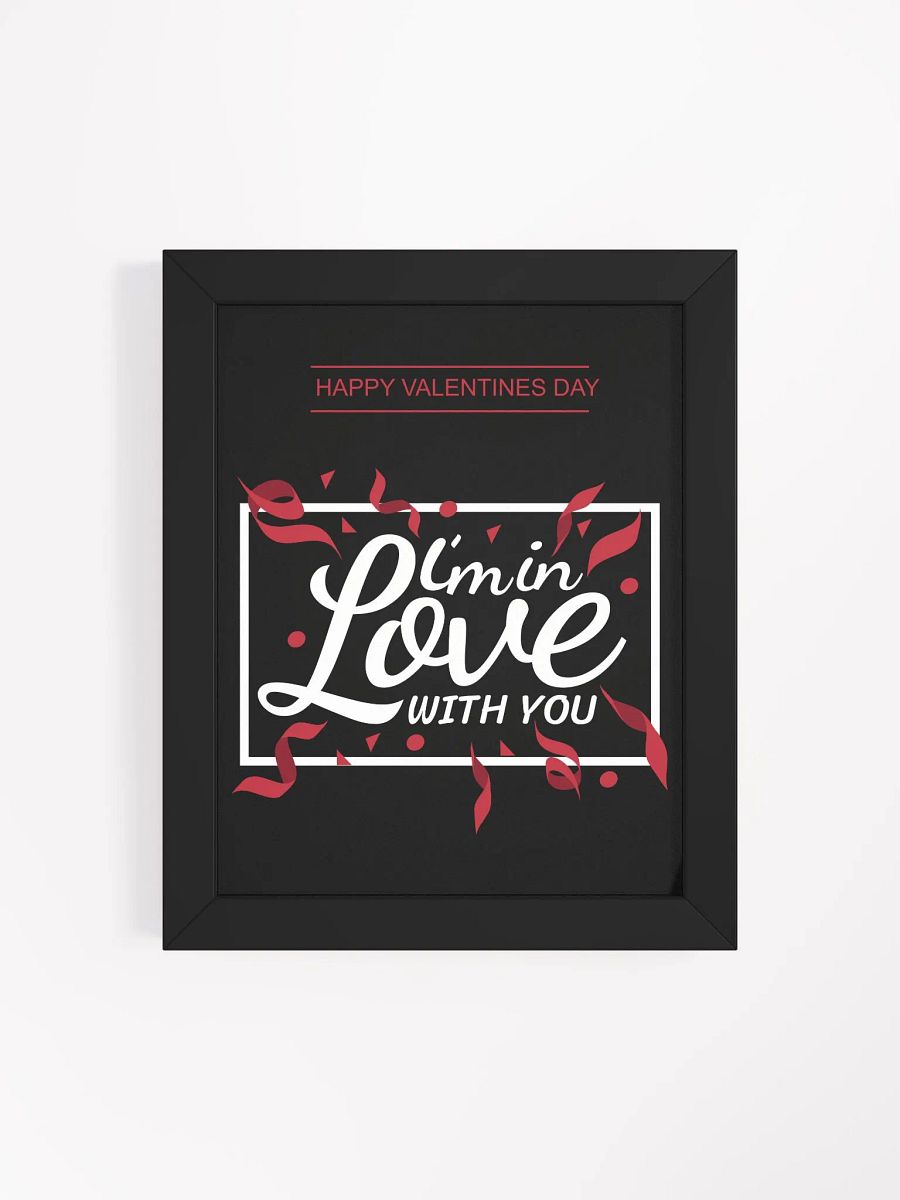 Valentine's Day Confetti Love Poster product image (118)