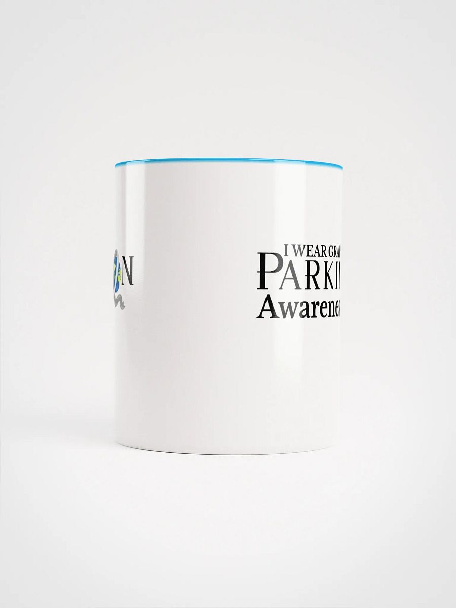 I Wear Gray For Parkinson`s Awareness, Ceramic Mug product image (5)