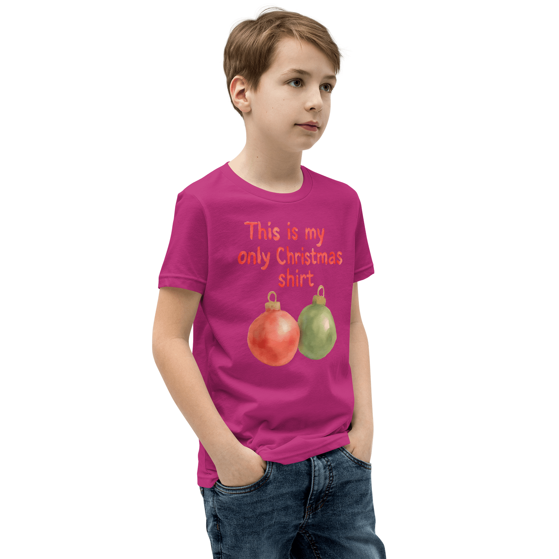 kids version of my only christmas shirt product image (27)