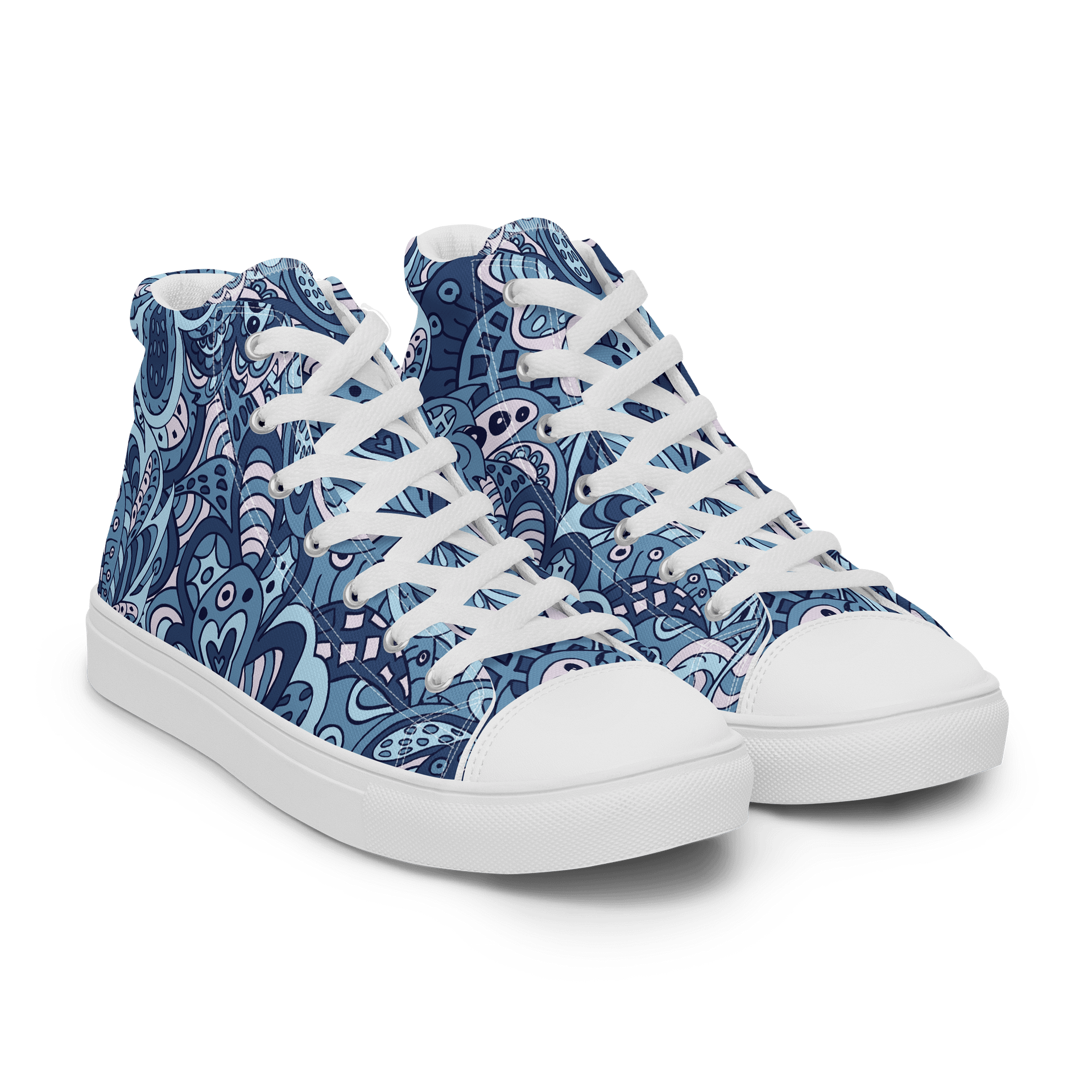 Symmetrical Floral High Tops product image (8)