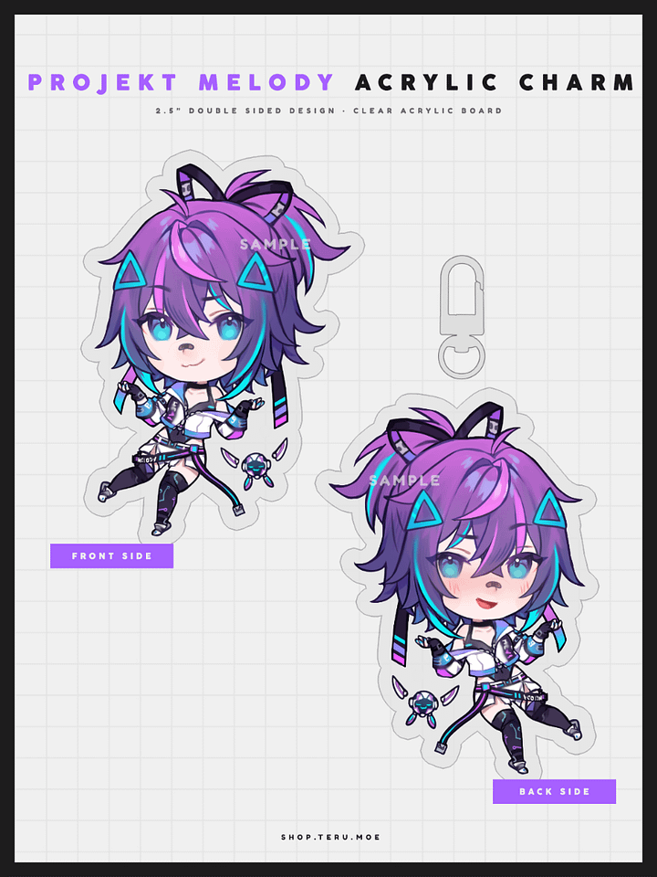 Projekt Melody Acrylic Charm product image (2)