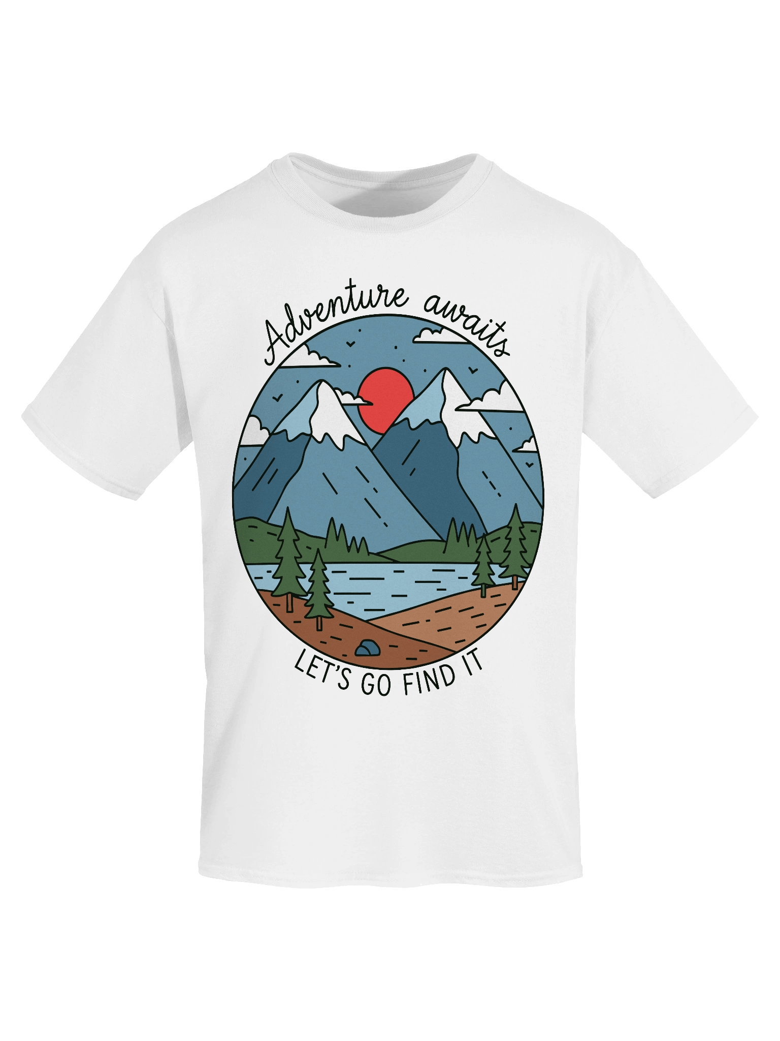 Adventure Awaits, Let's Go Find It - Tee product image (5)