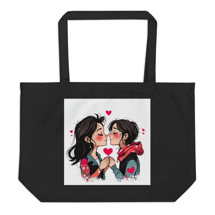 Galentines Hearts Organic Tote product image (1)