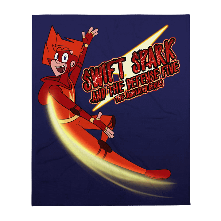 Swift Spark and the Defense Five: Swift Spark Flying Blanket product image (1)