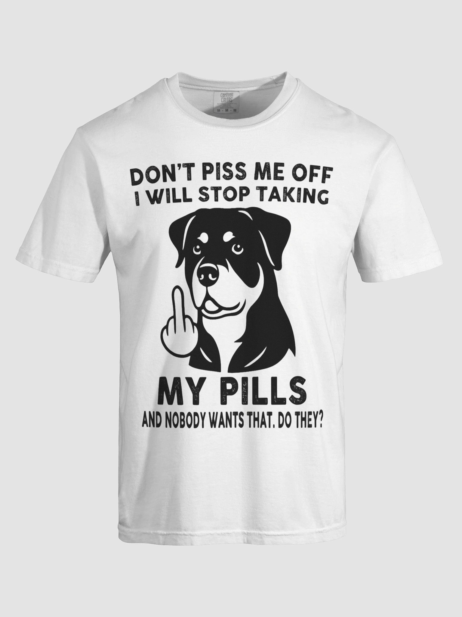 Funny Rottweiler Cotton Tee product image (7)