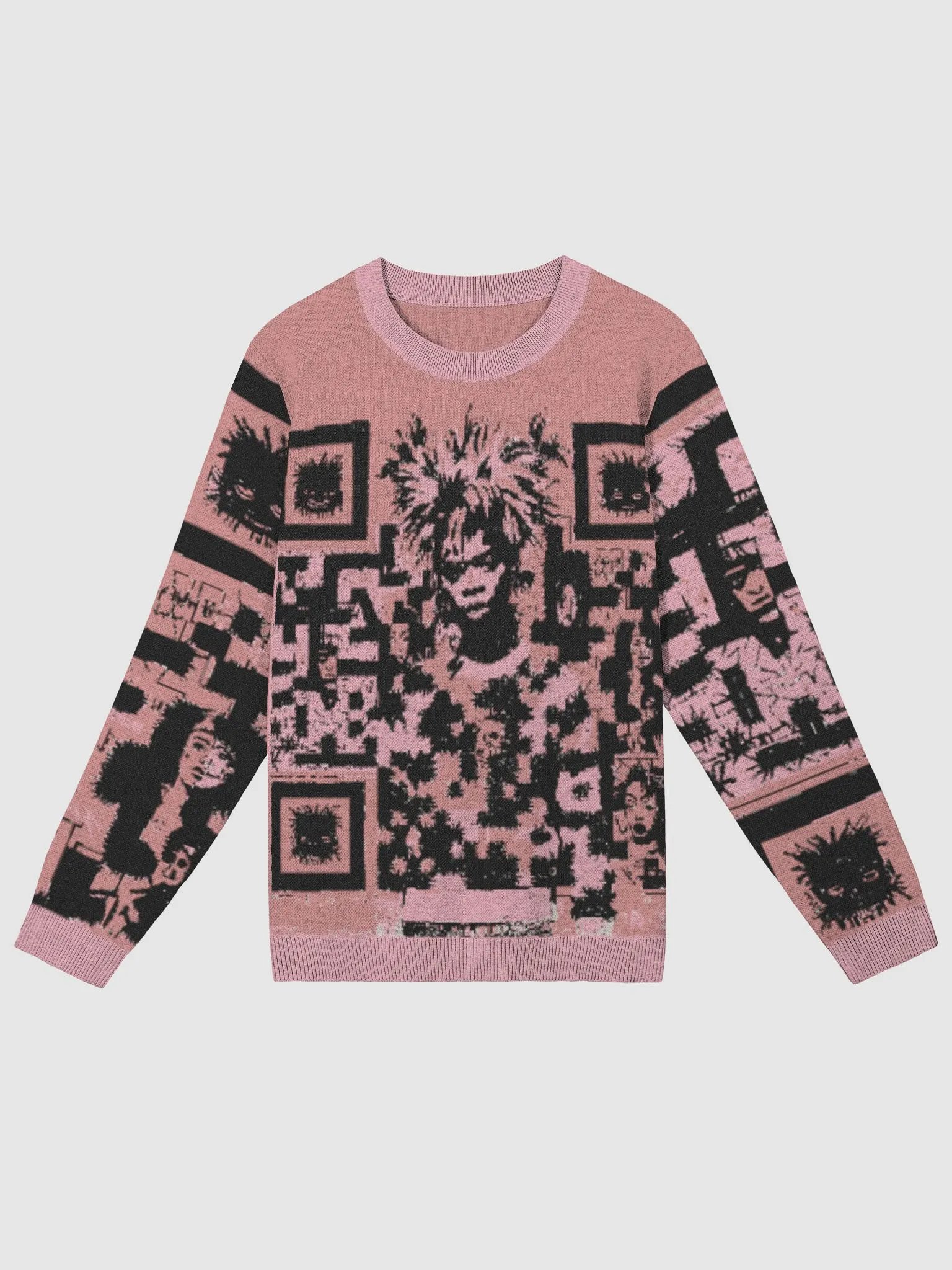 St®èétwise QR-Coral Jacquard Sweater product image (2)