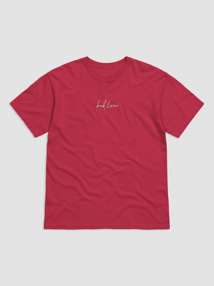 Book Lover | Embroidered Tee product image (82)
