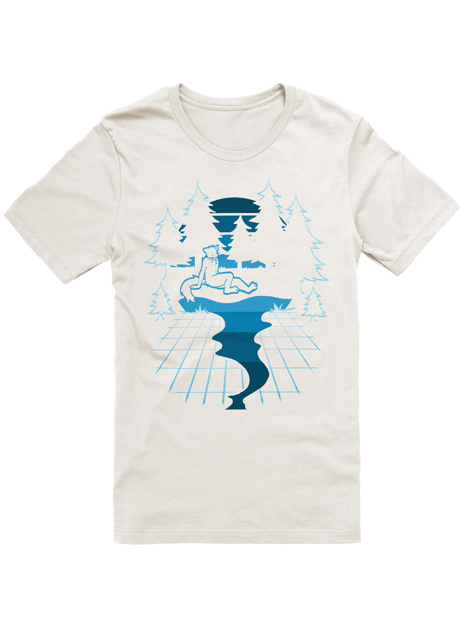 Vapourwave Skyks t-shirt (light edition) product image (1)