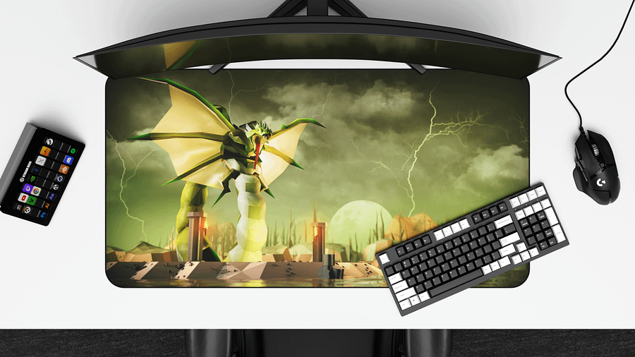 Zulrah | Large 3D Desk Mat product image (3)