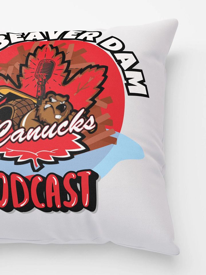Beaver Dam Podcast Pillow product image (2)