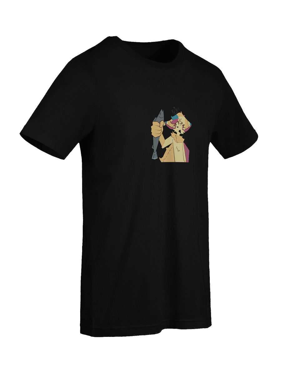 fortune holding a fish tee product image (98)