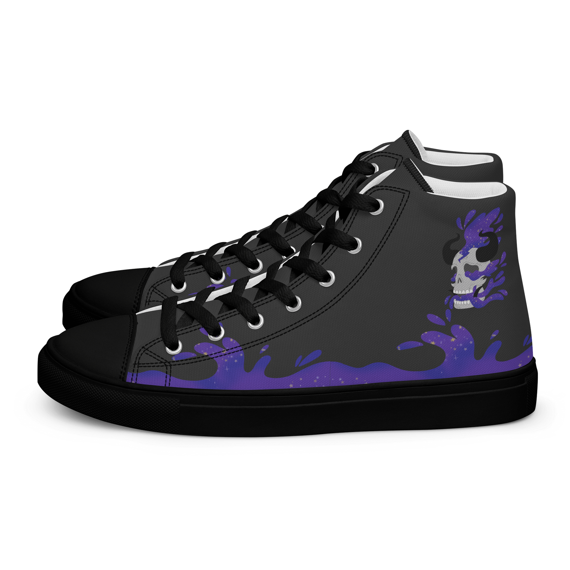 Overflow (Space) (Men's High-Top Shoes) product image (1)