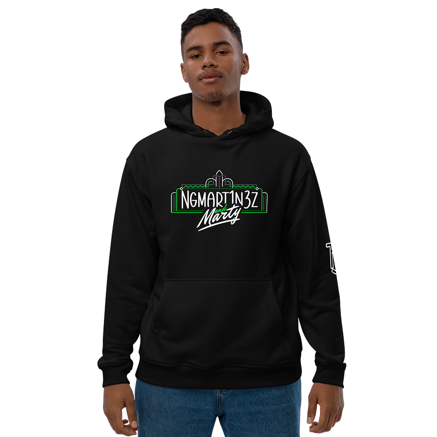 Retro Green NGM & Marty Hoodie product image (2)