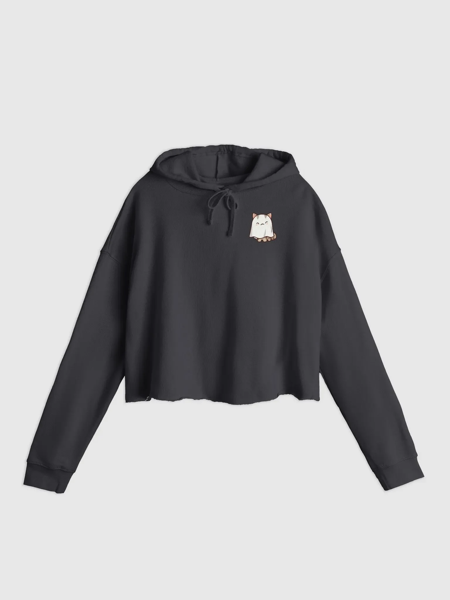 Ring-Ghost Cropped Hoodie product image (1)