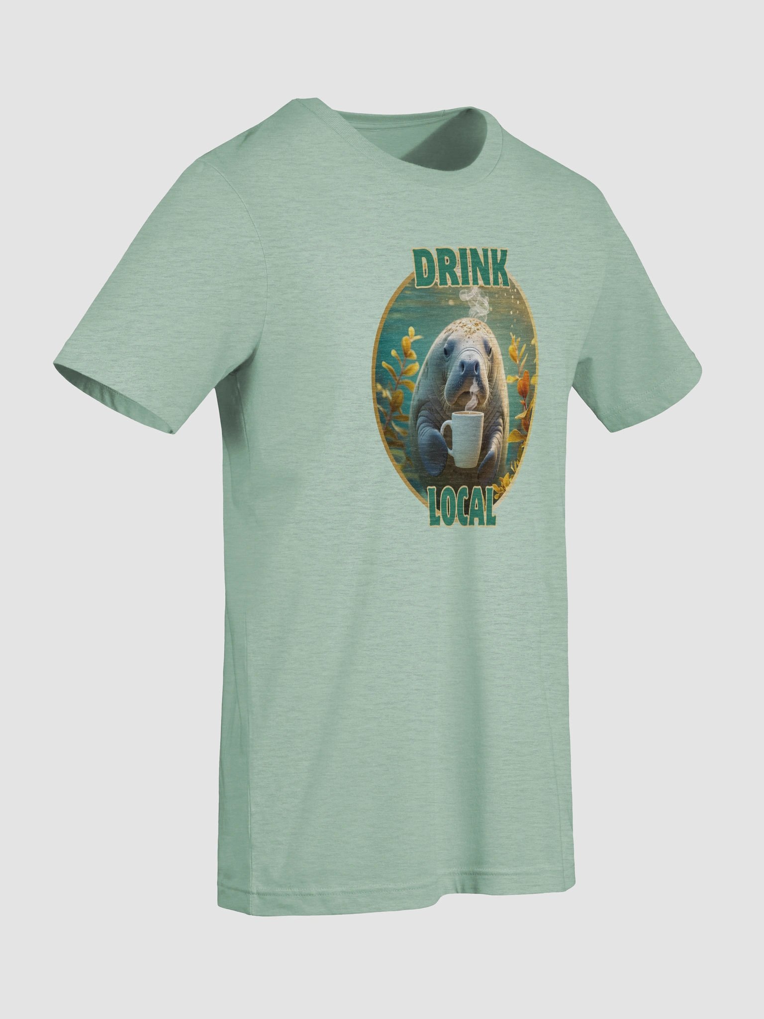 Drink Local Manatee T-Shirt product image (6)