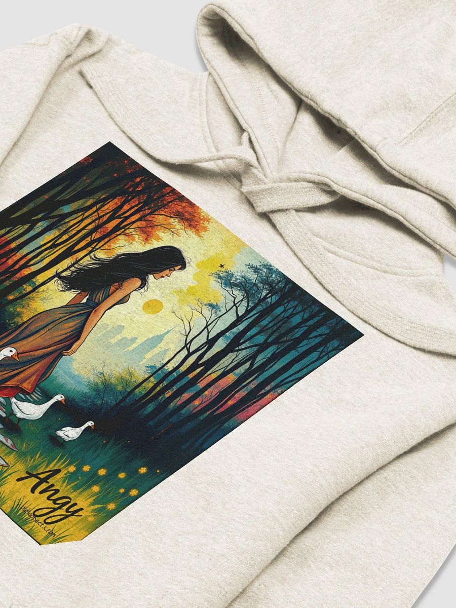 goose lady Cozy Cotton Blend Unisex Hoodie product image (3)
