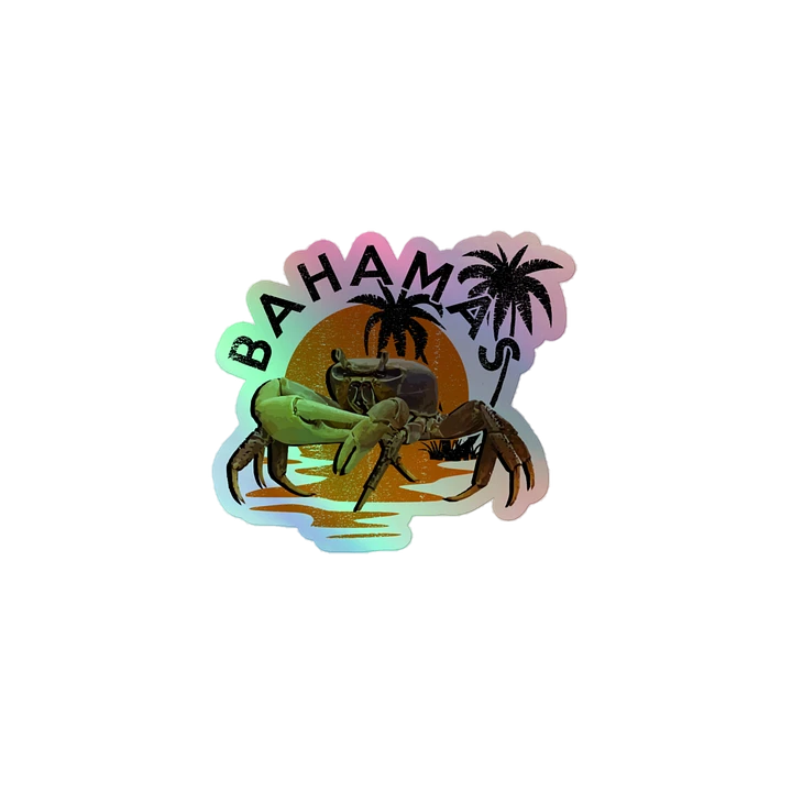 Andros Bahamas Sticker Holographic : Andros Crab product image (2)