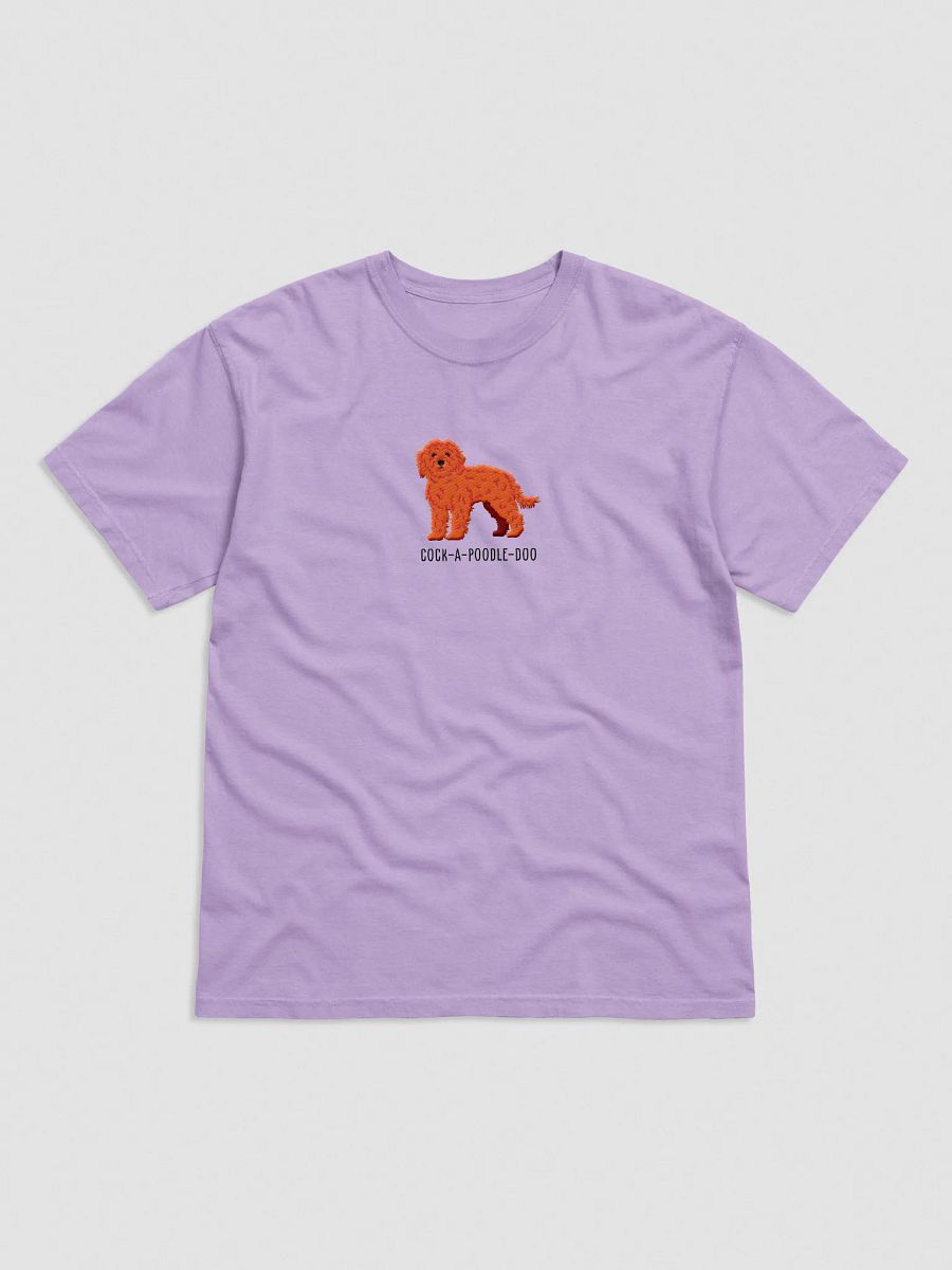 Cock-A-Poodle-Doo T-Shirt(Embroidered) of a Cockapoo(Red) product image (33)