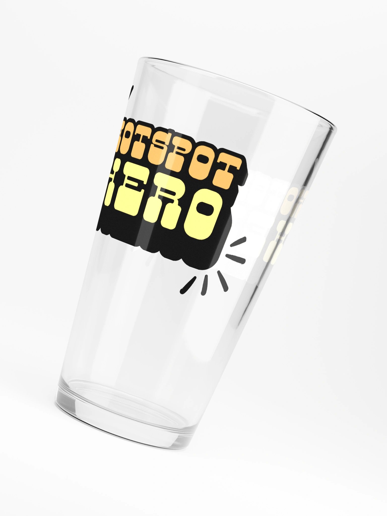 Hot Spot Hero - Pint Glass product image (6)