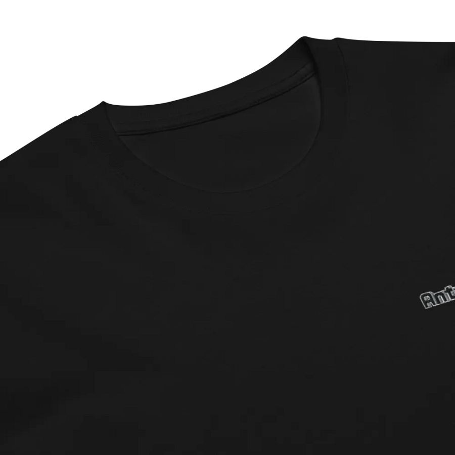 Antonio - Embroidered - Unisex Premium T-Shirt - Black HApex Gear Black Logo product image (5)