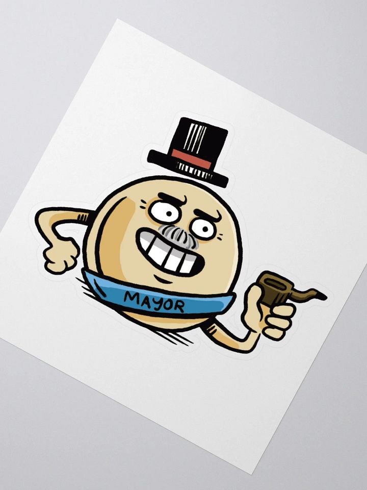 Mayor Bagel (Sticker) product image (2)