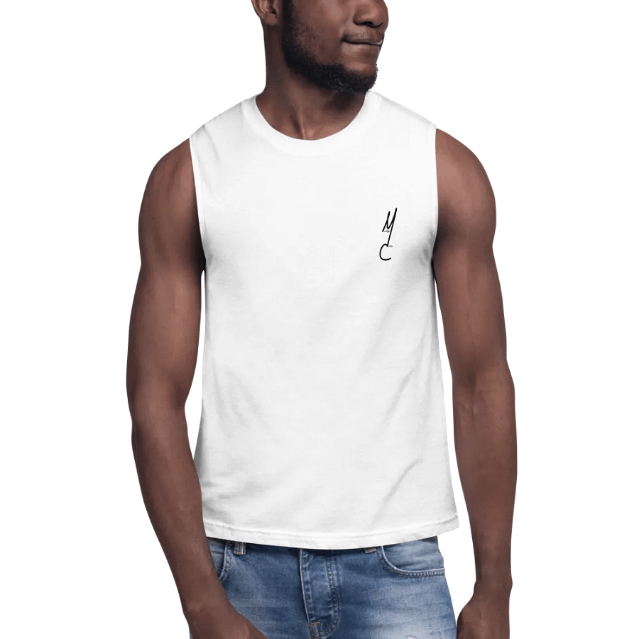 MC White Muscle Tee product image (6)