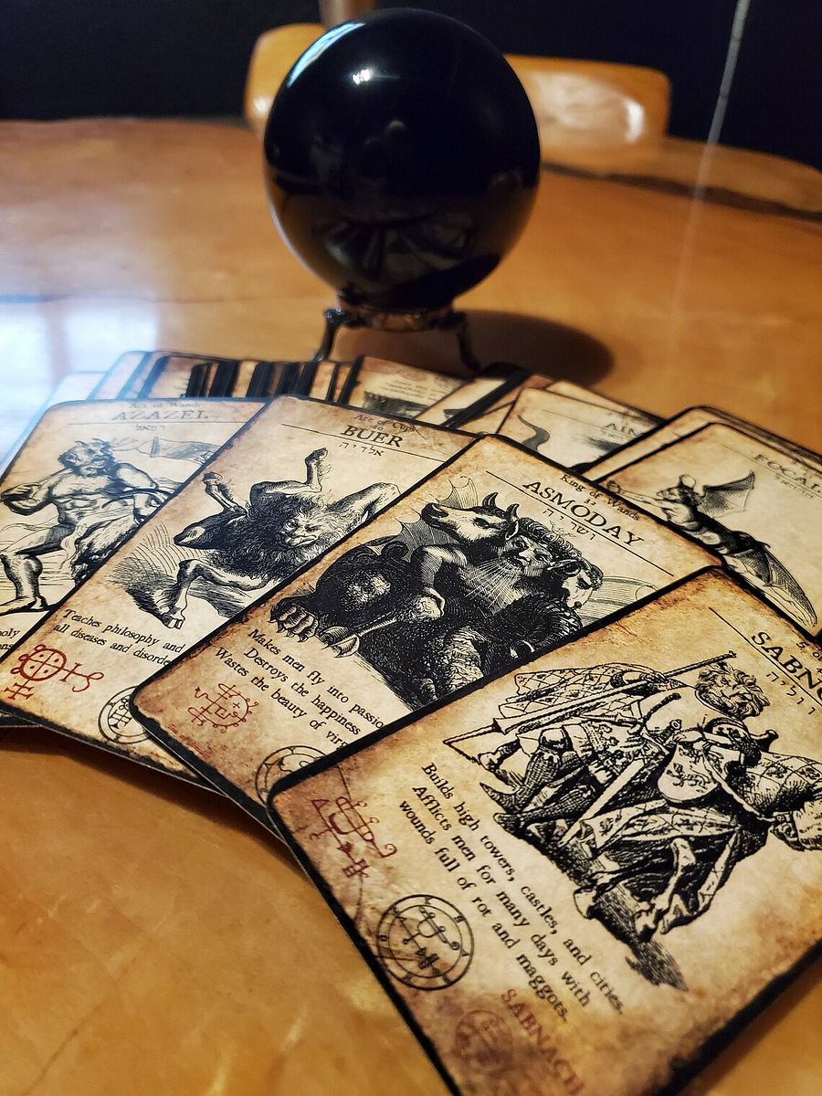Infernal Divine Tarot Reading/Message product image (1)