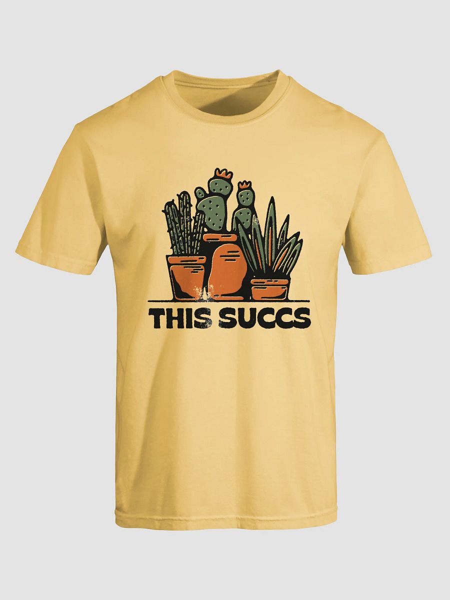 This Succs | Funny Retro-Style Hipster T-Shirt of Succulent Plants for Gardening and Plant Lovers product image (30)