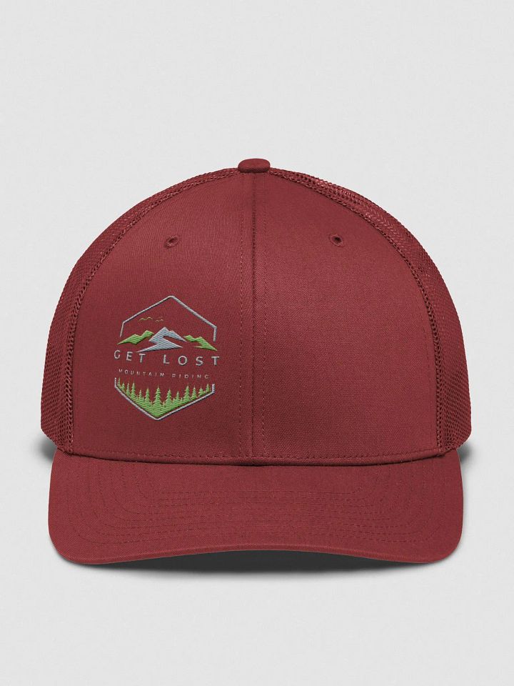 Mountain Racing Snapback Trucker Hat product image (1)