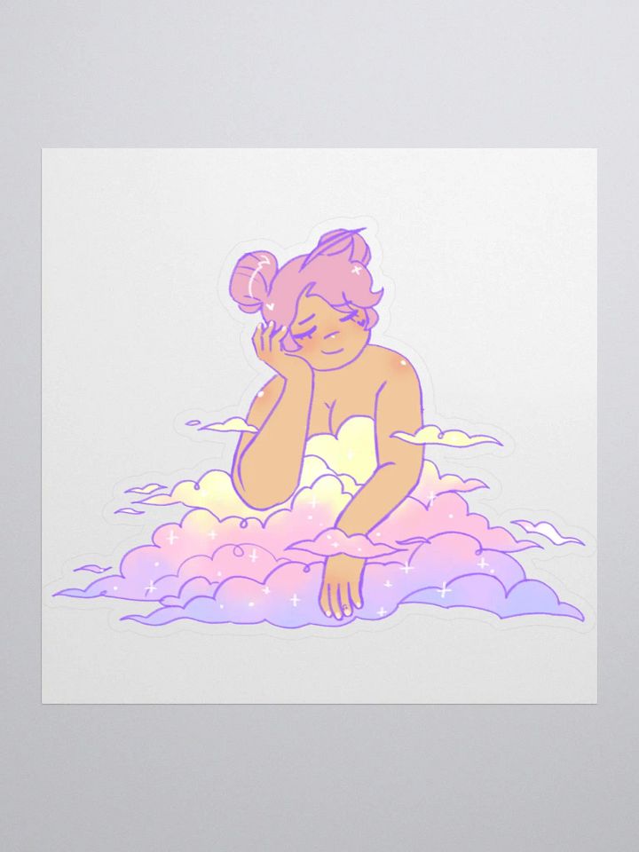 head in the clouds sticker product image (1)