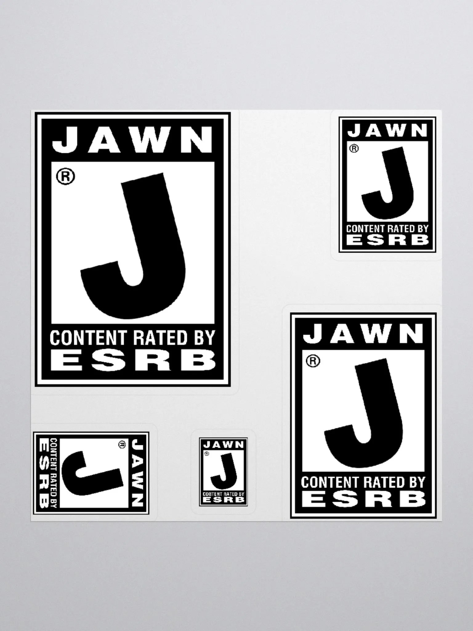 J for Jawn stickers product image (1)