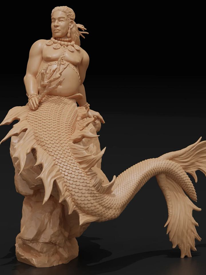 Mai the Merman miniature product image (1)