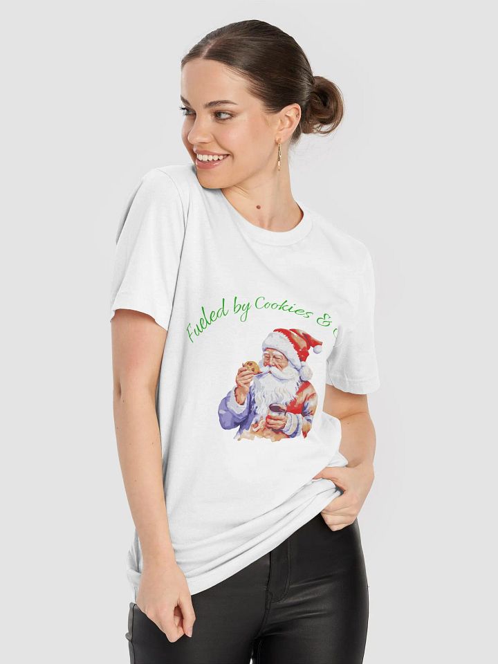 Santa Loves Coffee Christmas T-Shirt product image (21)