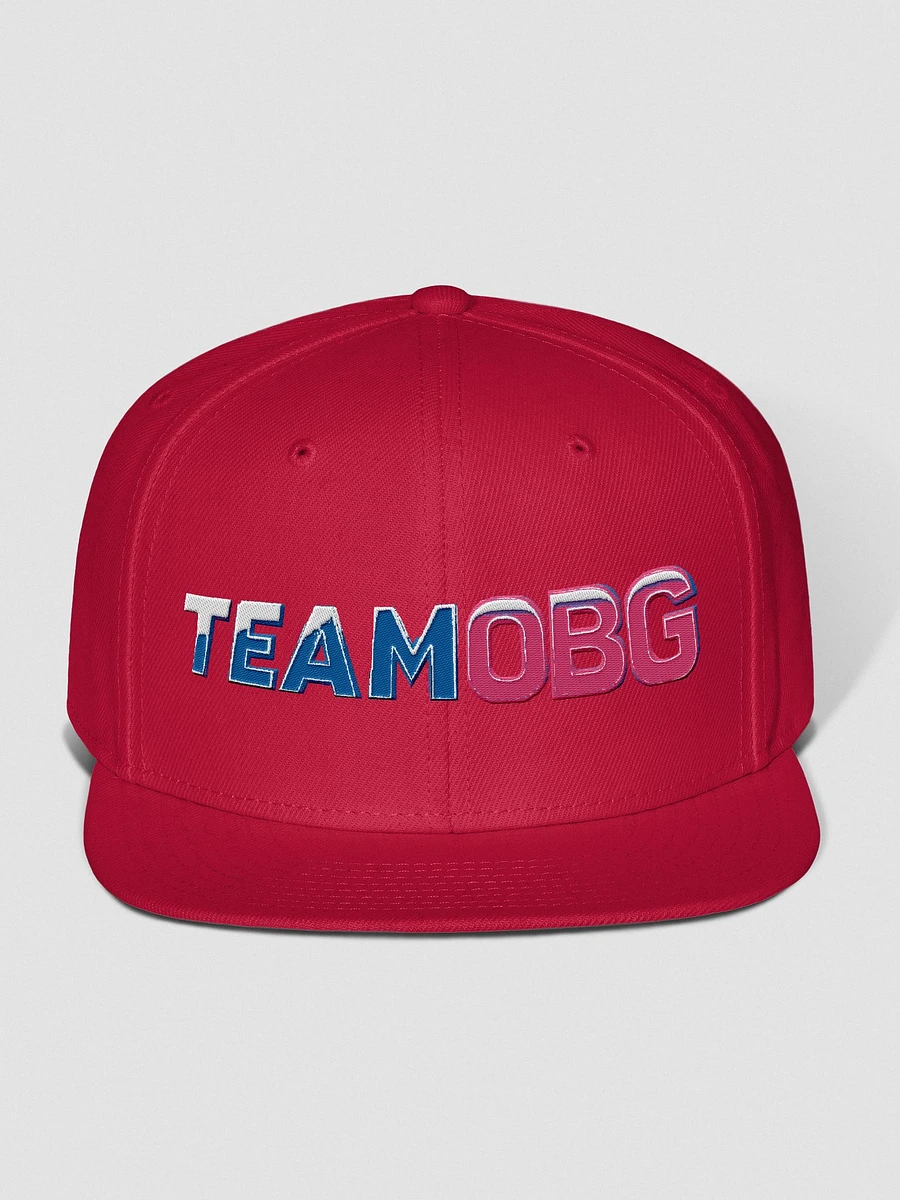 TeamOBG Snapback: Flame Red product image (2)
