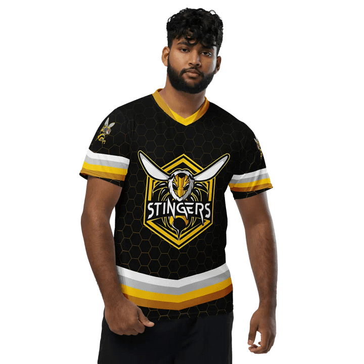 Sass City Stingers Official Sportsball Jersey (Honeycomb Edition) product image (1)