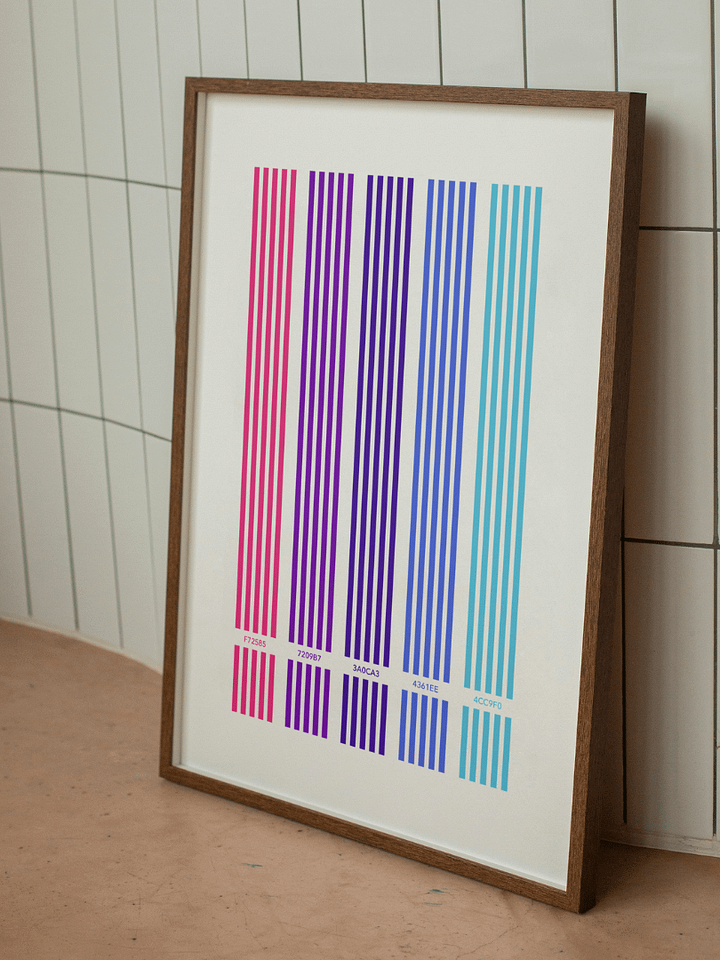 COLOR PALETTE A005 • WALLART DECOR product image (1)