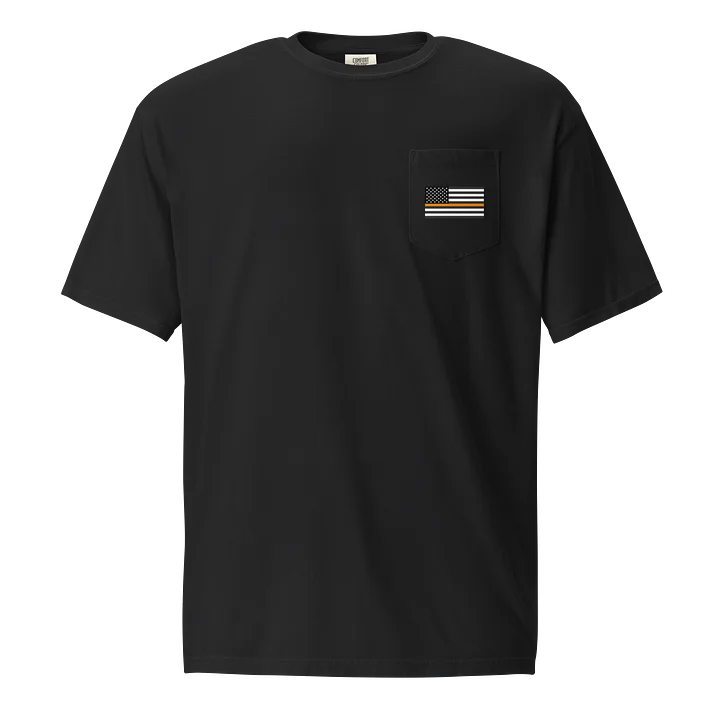 American Pride In Orange Pocket Tee product image (2)