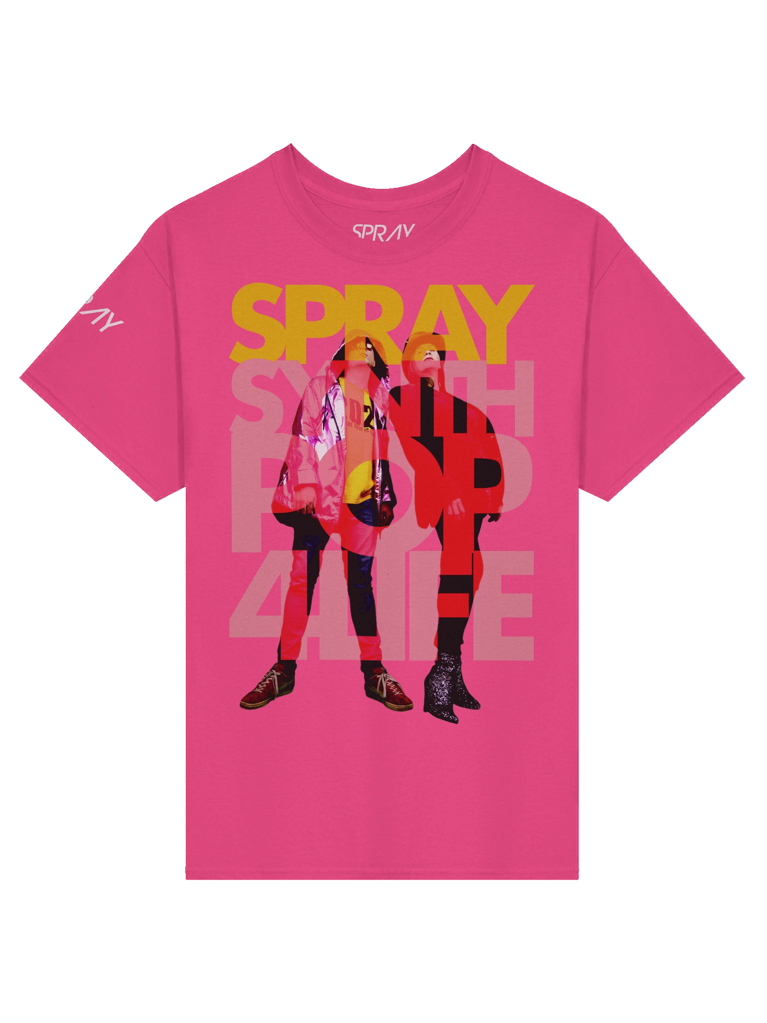 SPRAY - Synth Pop 4 Life T-shirt product image (1)