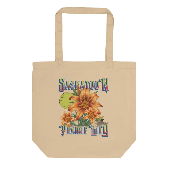 Saskatoon Prairie Lily Eco Tote Bag product image (1)